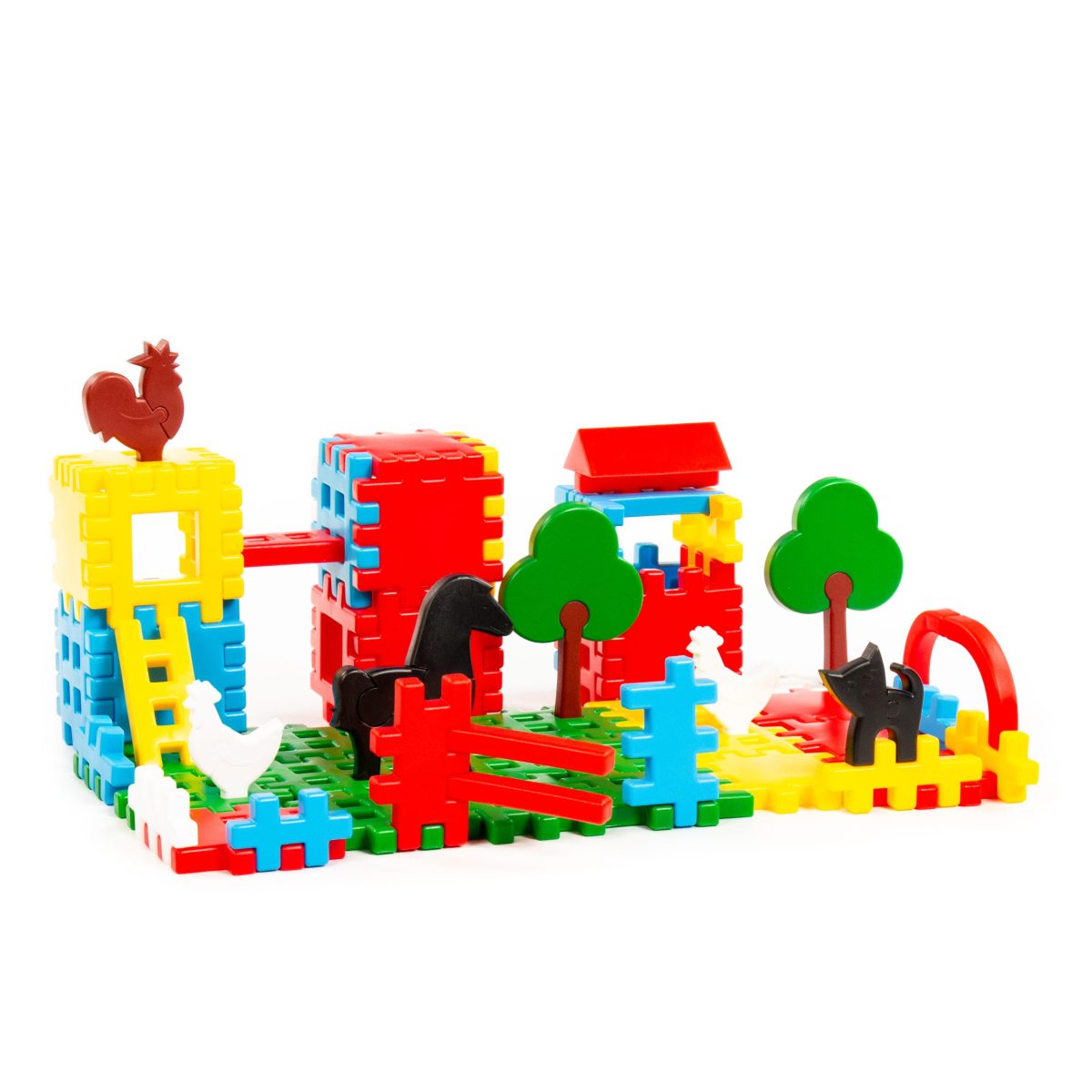 Konstruktorski set Farma 112 delova Polesie - Слика 6