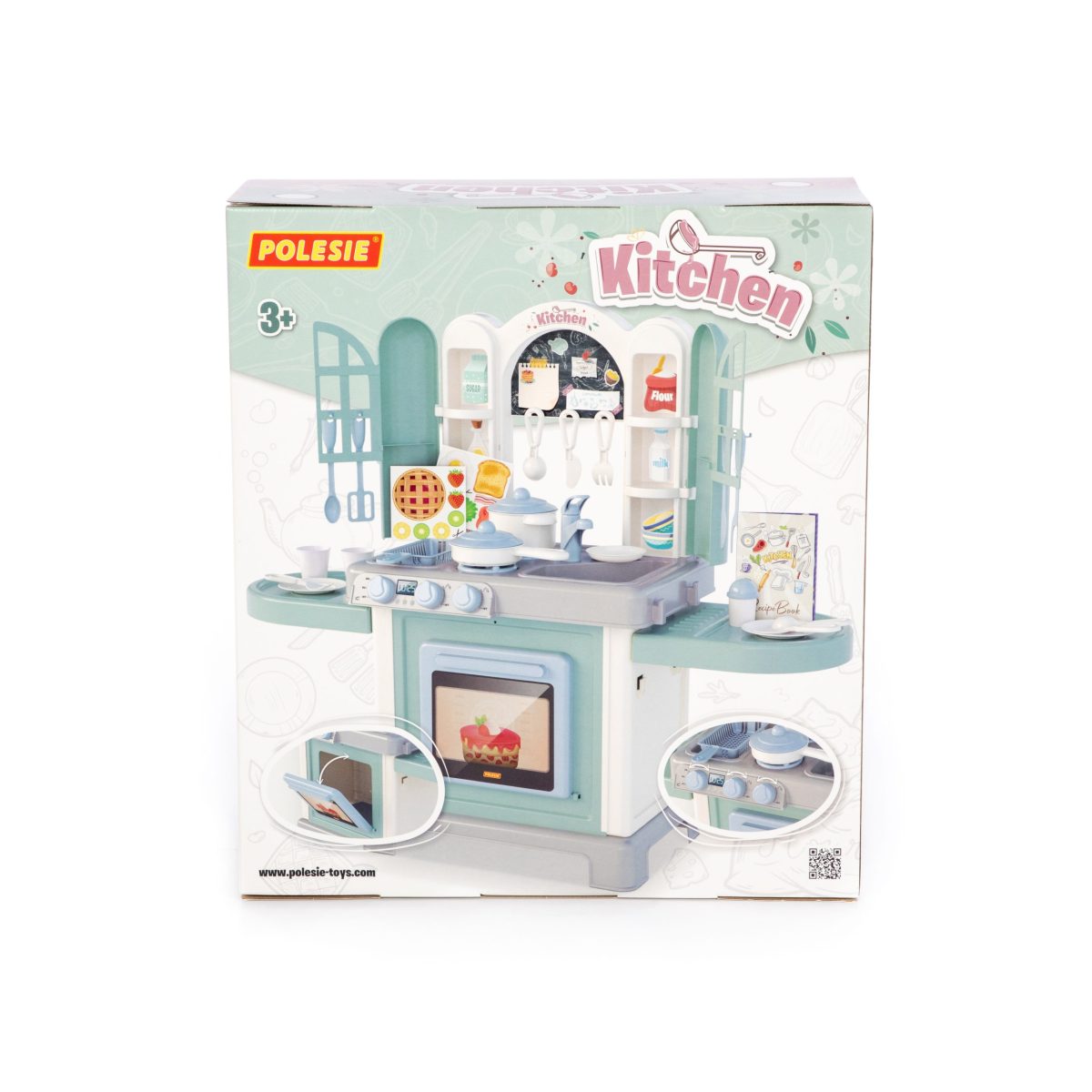 Kuhinja Natura pastelno plava Polesie - Слика 7