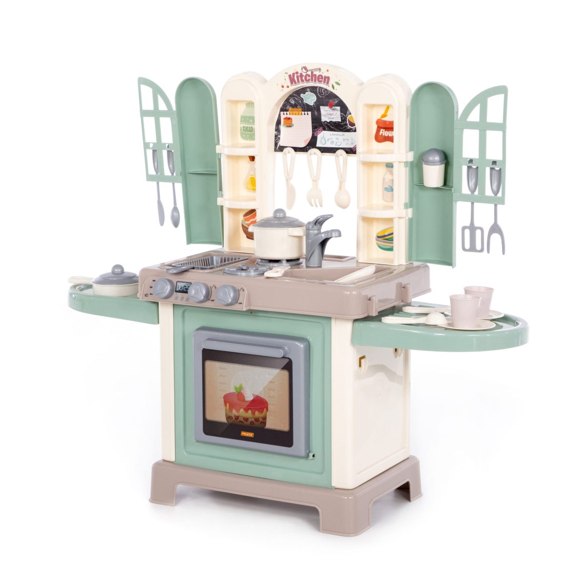 Kuhinja Natura pastelno plava Polesie - Слика 2