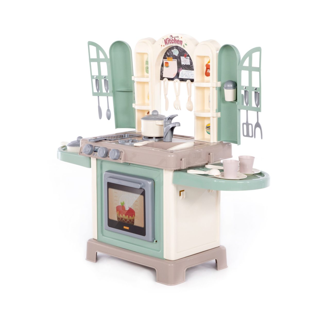 Kuhinja Natura pastelno plava Polesie - Слика 3