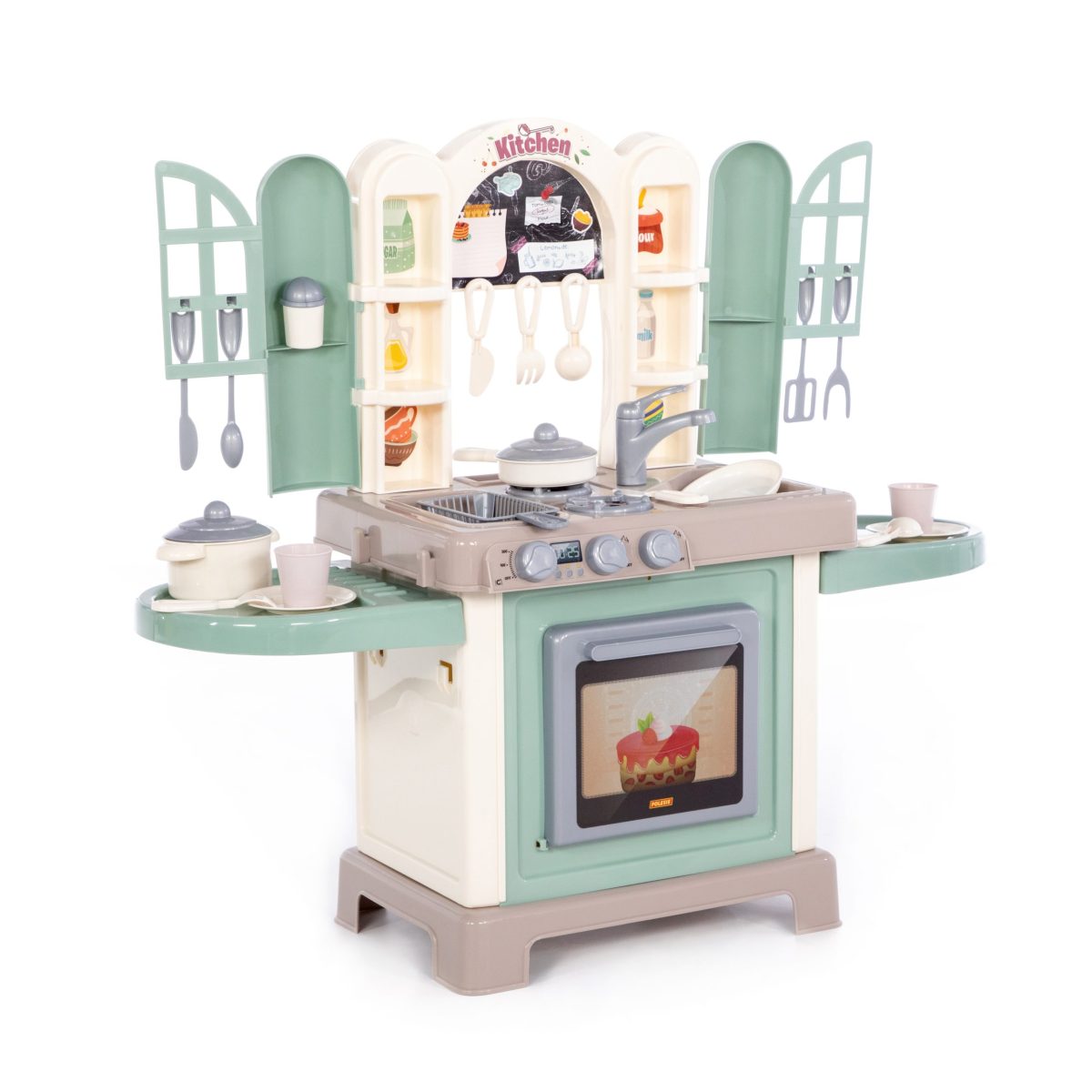 Kuhinja Natura pastelno plava Polesie - Слика 4