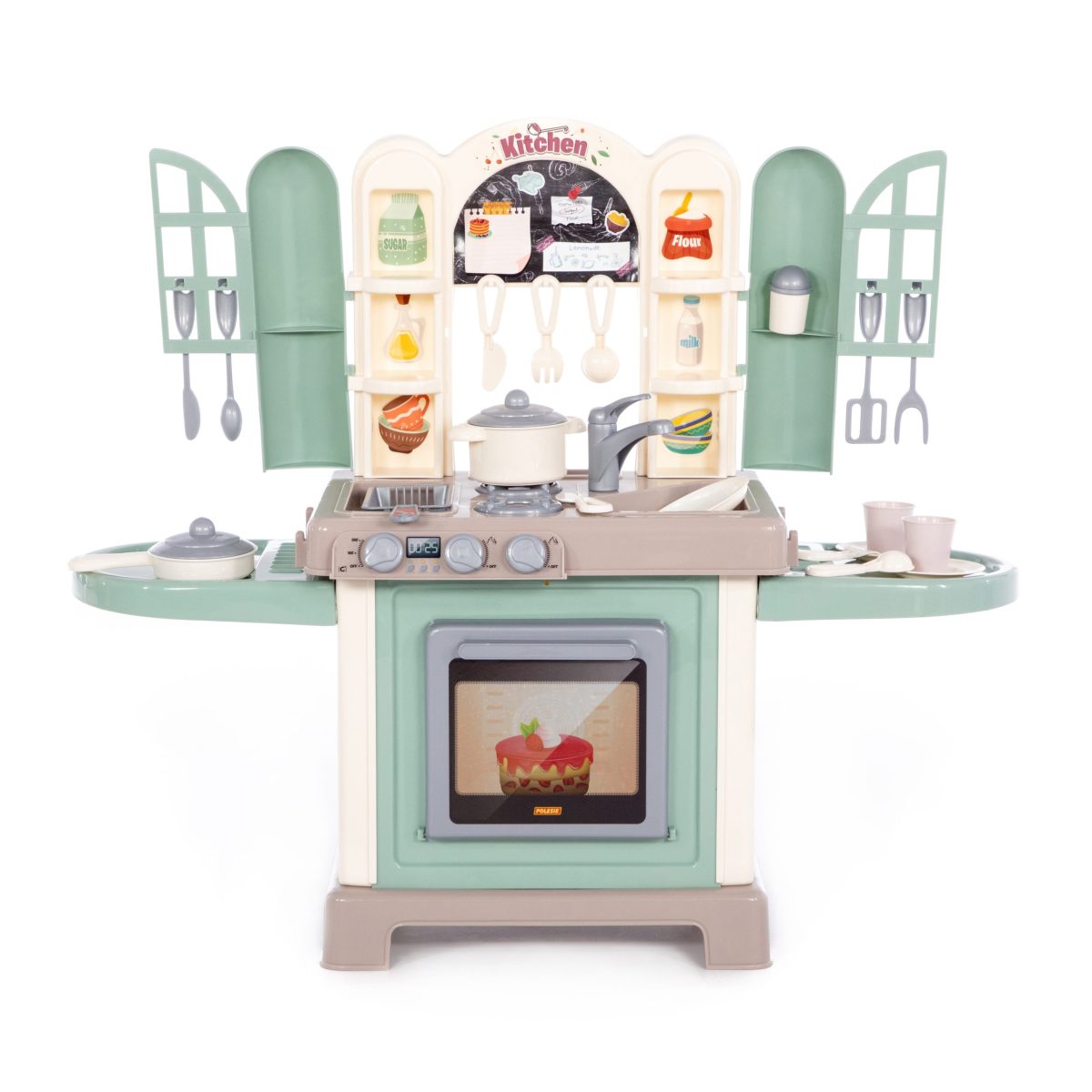 Kuhinja Natura pastelno plava Polesie - Слика 5