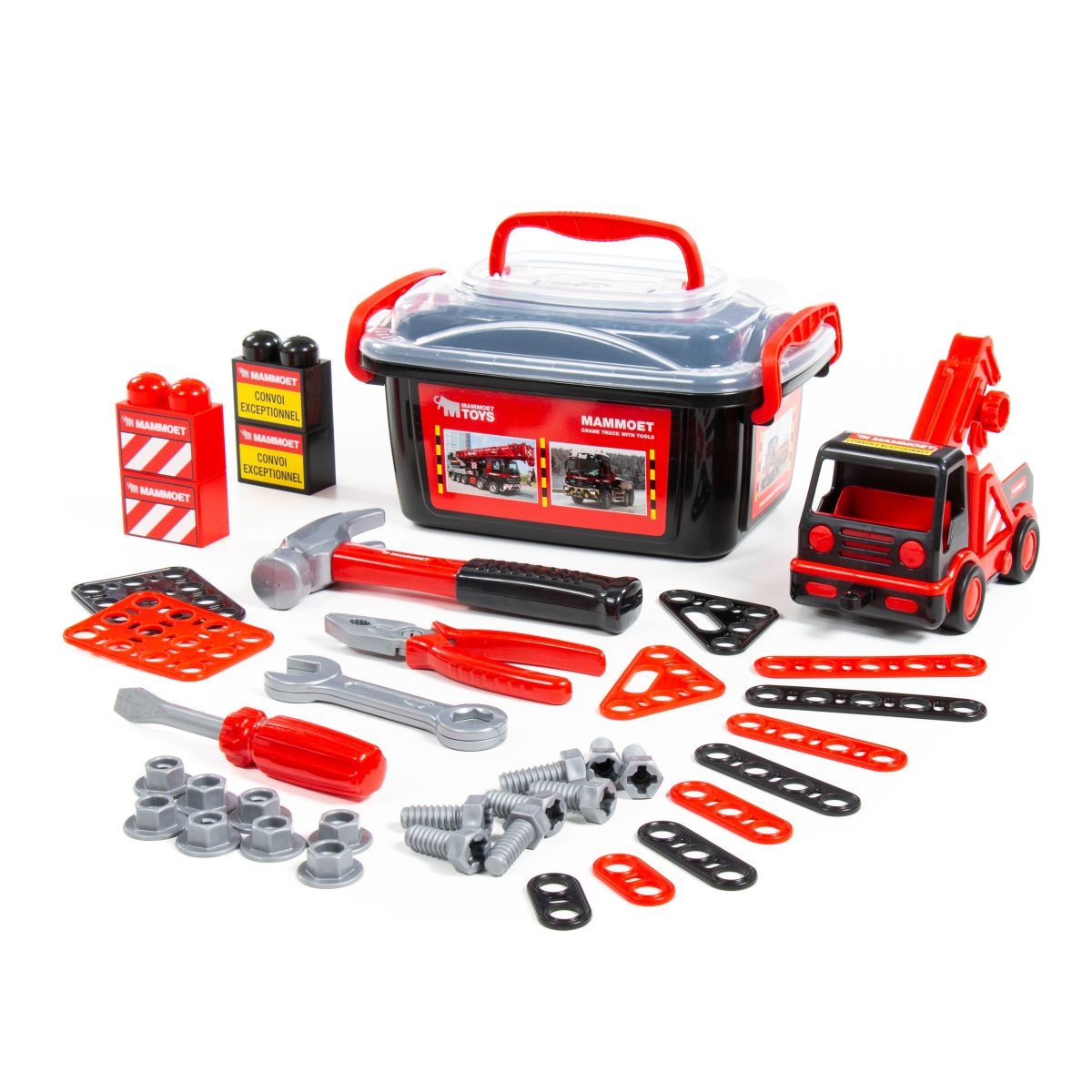 57136_2_1_01 Veliki Kamion za decu sa alatima Mammoet Mini Polesie - Слика 2