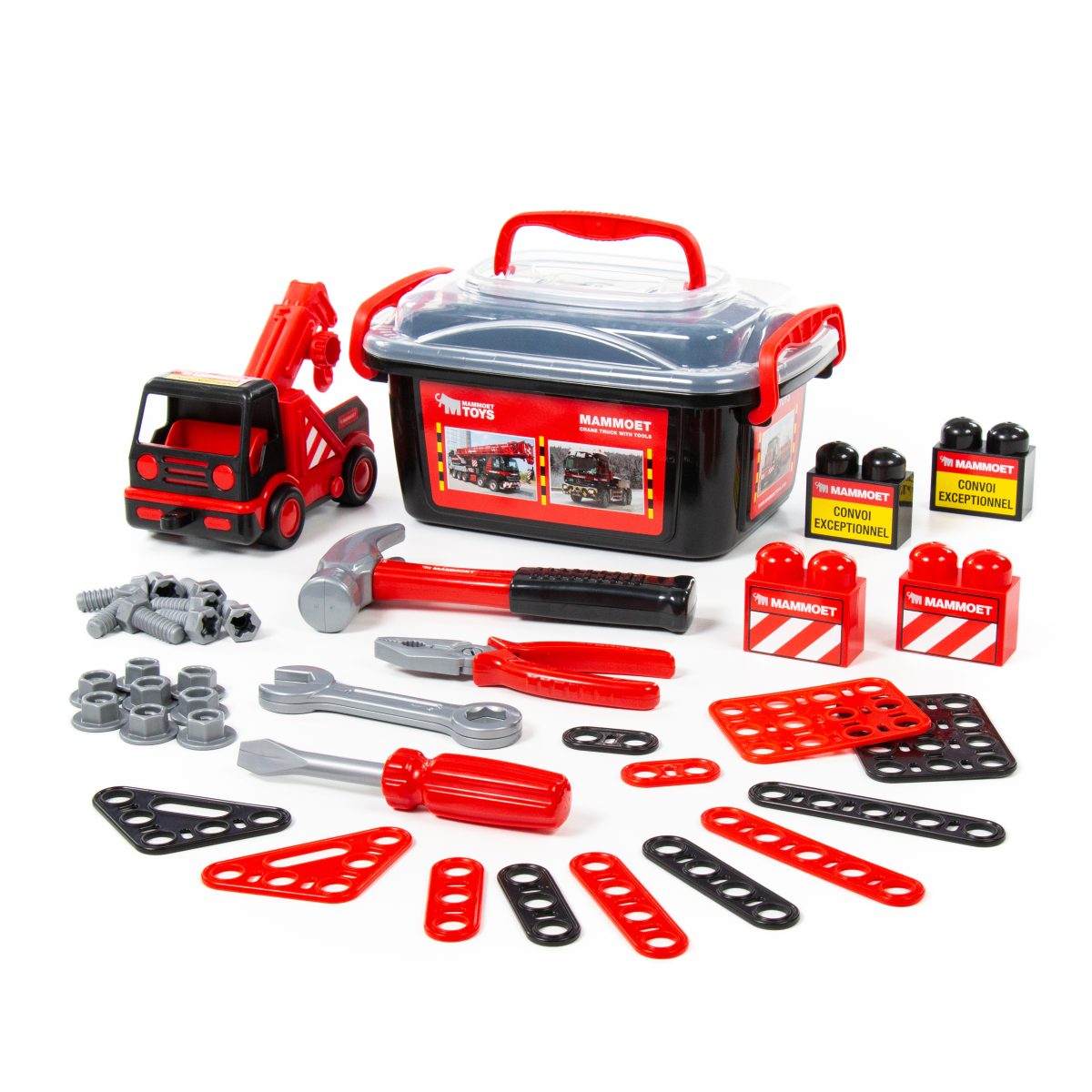 57136_2_1_02 Veliki Kamion za decu sa alatima Mammoet Mini Polesie - Слика 7