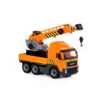 Veliki Kamion za decu PowerTruck sa kranom Polesie - Слика 5