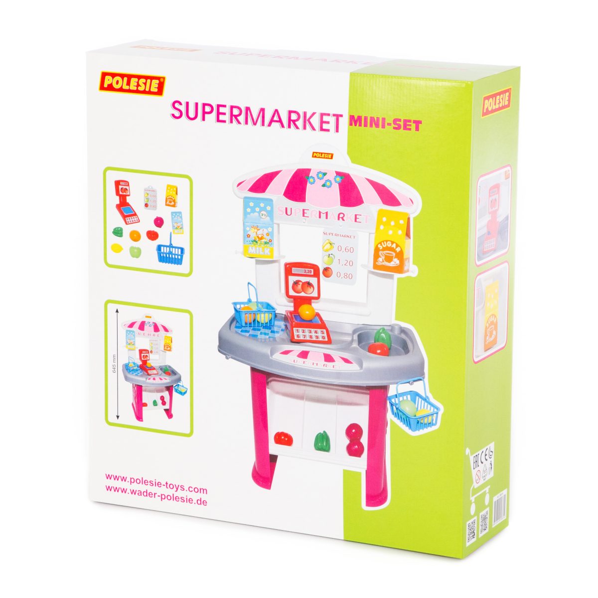 58614_2_01_01 Set za igru supermarket Polesie - Слика 1