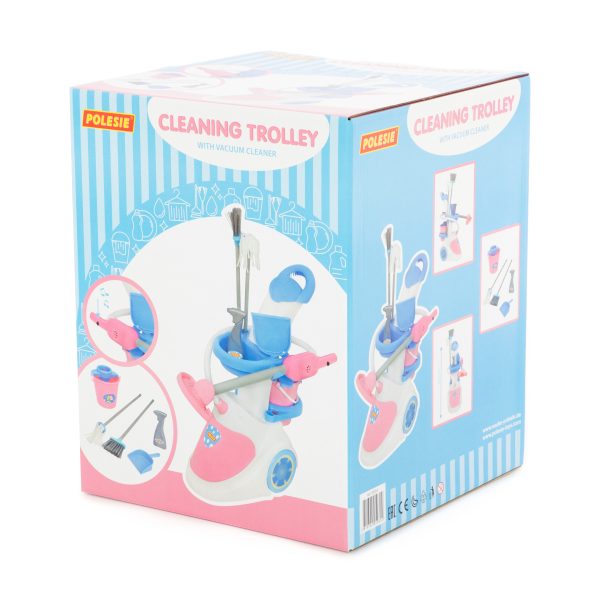 Kolica za čišćenje sa usisivačem za decu Polesie