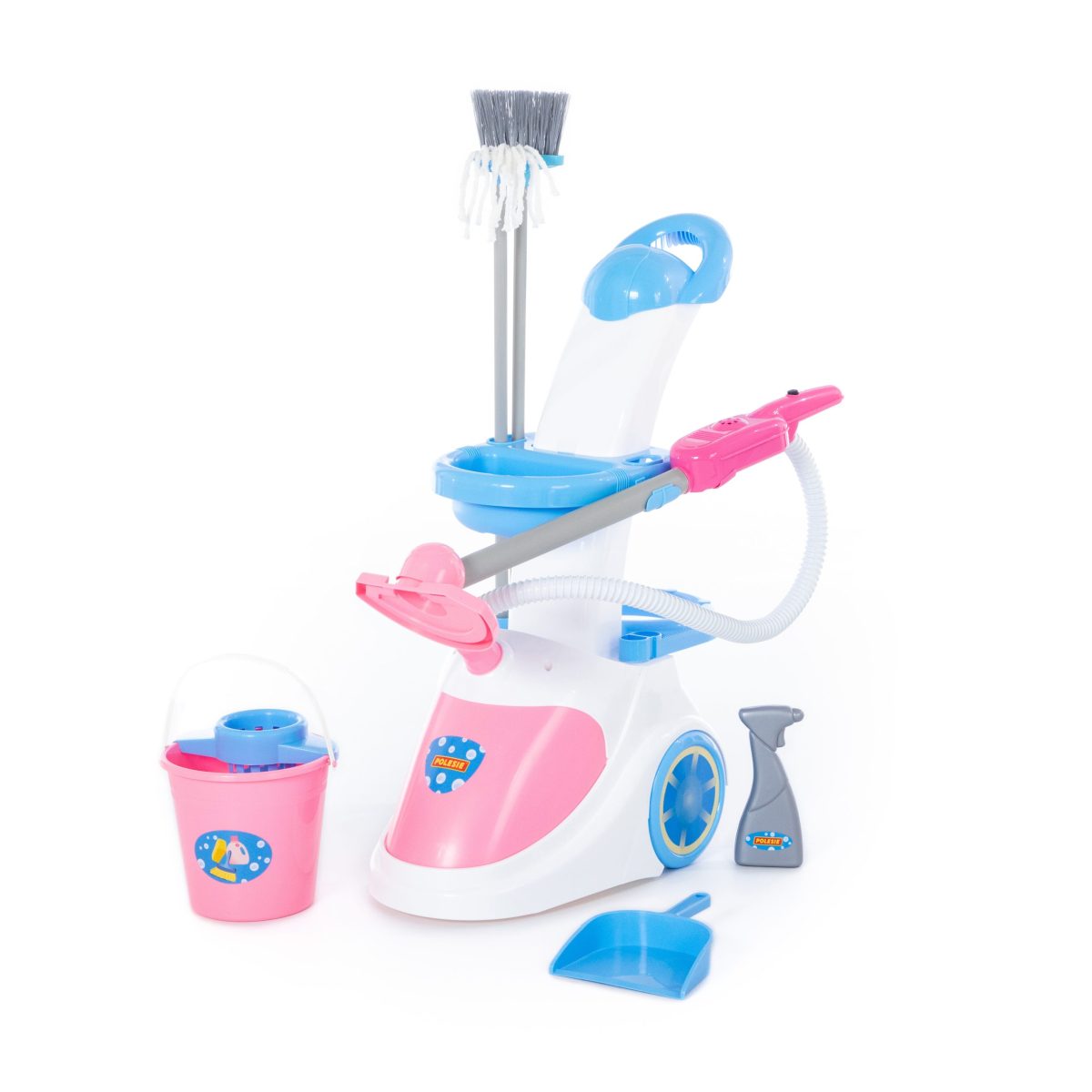 Kolica za čišćenje sa usisivačem za decu Polesie - Слика 2