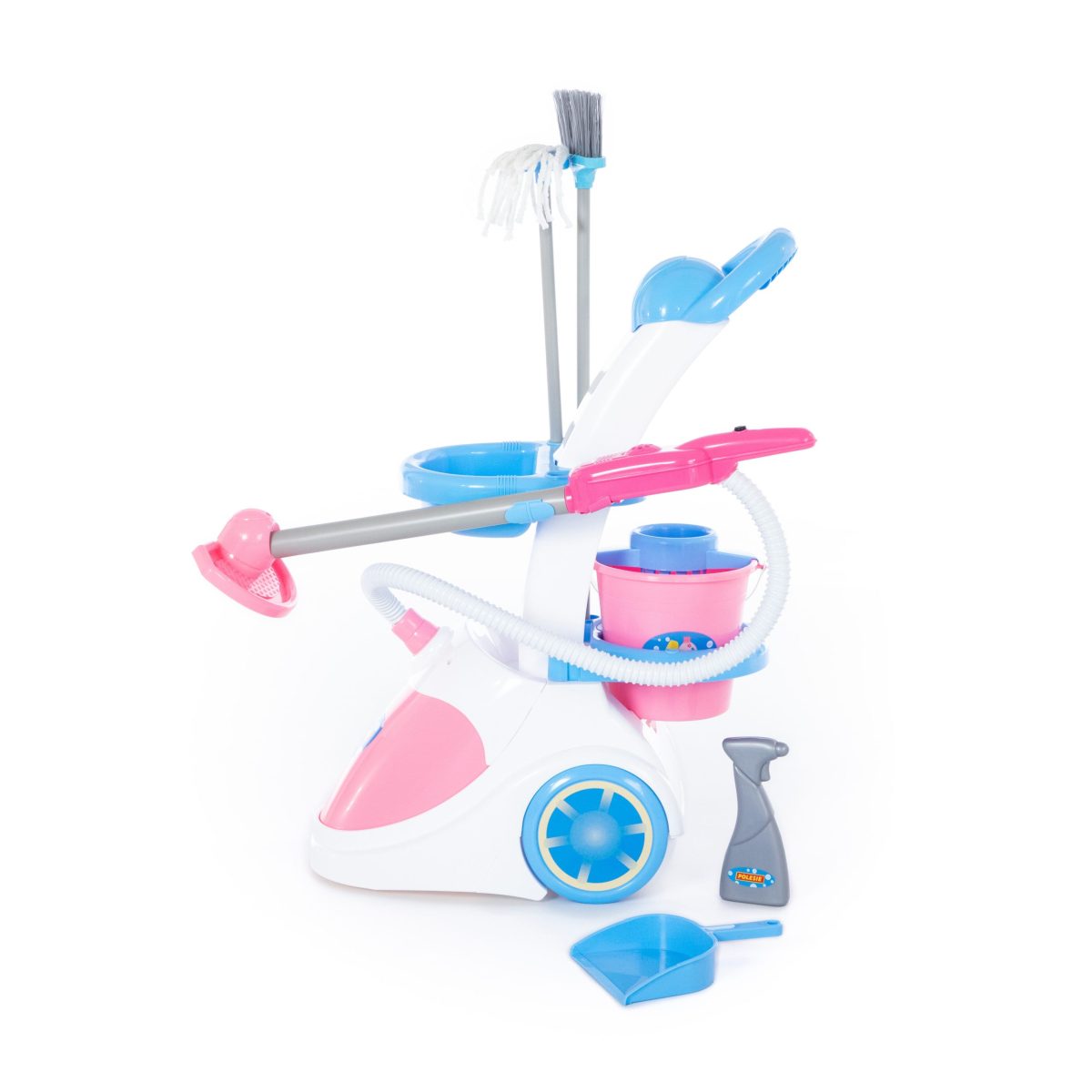 Kolica za čišćenje sa usisivačem za decu Polesie - Слика 8
