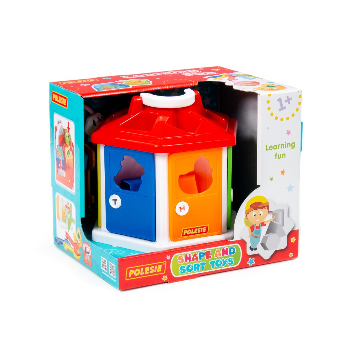 6011_2_01_06 Umetaljka Kuća za igru Polesie - Слика 4