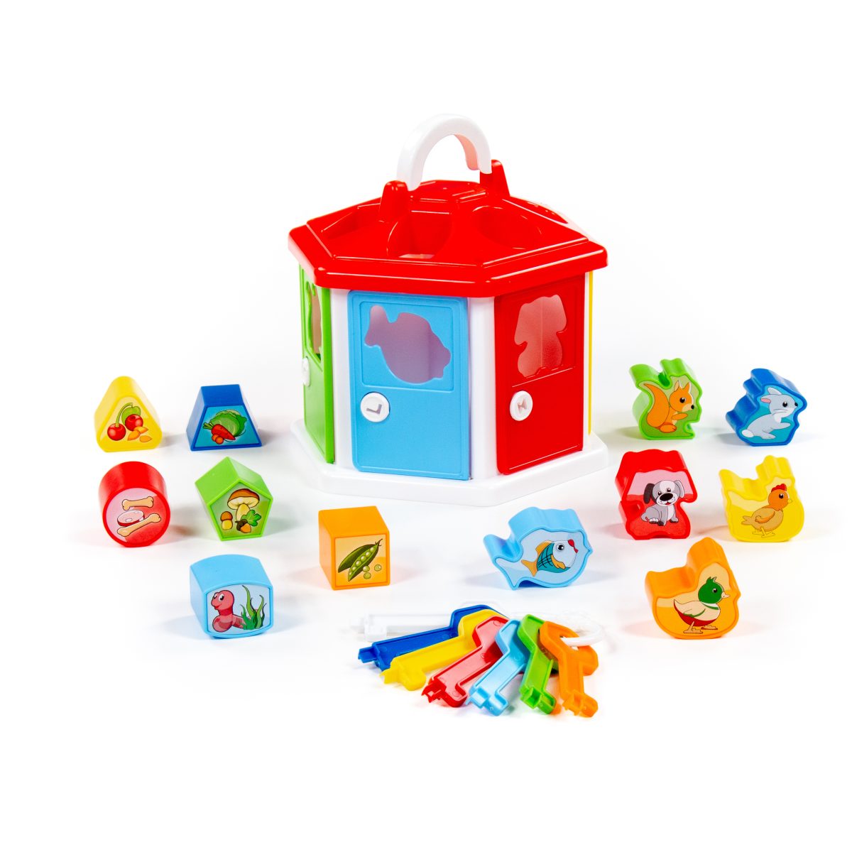 6011_2_1_03 Umetaljka Kuća za igru Polesie - Слика 2