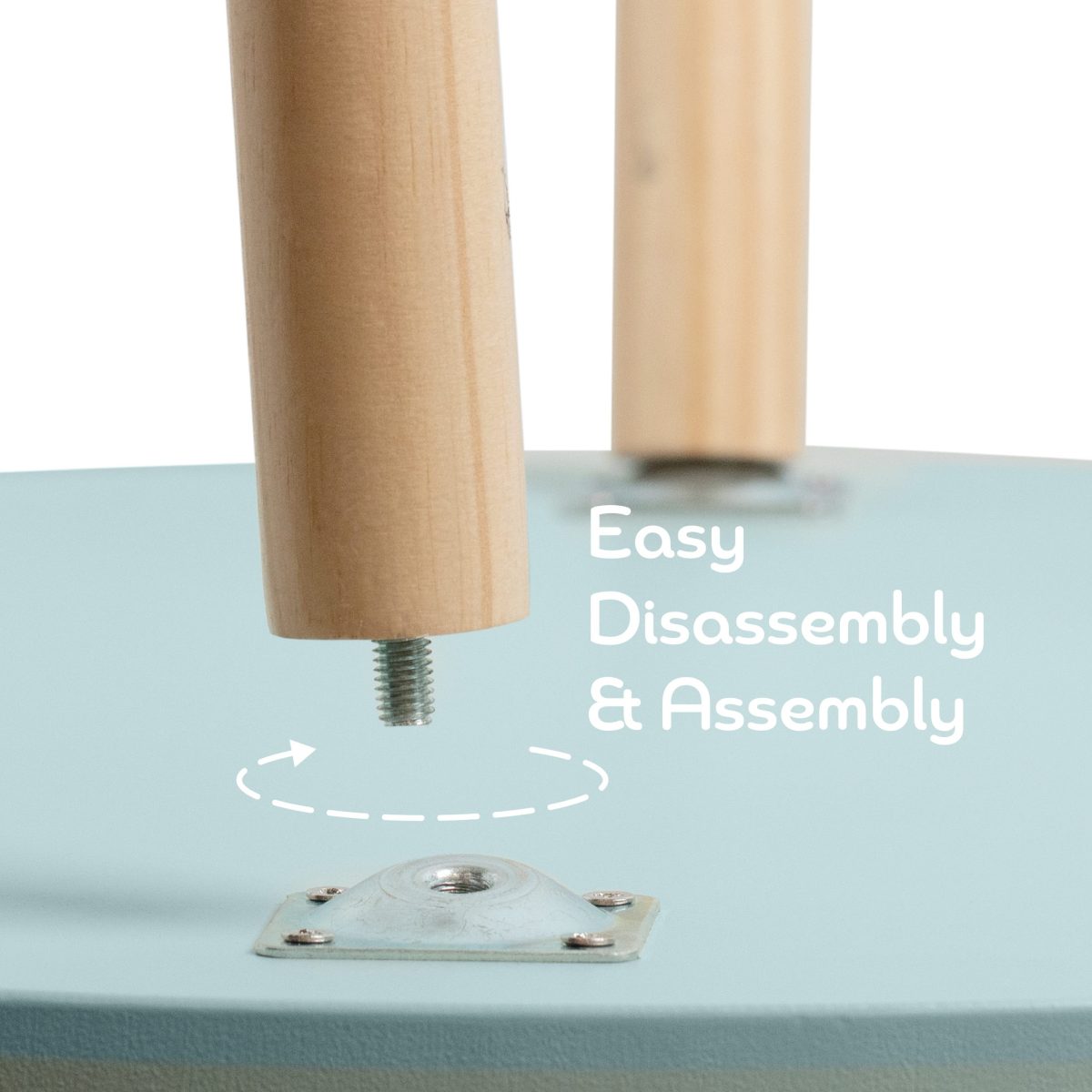 Drveni Plavi sto Classic World - Слика 8