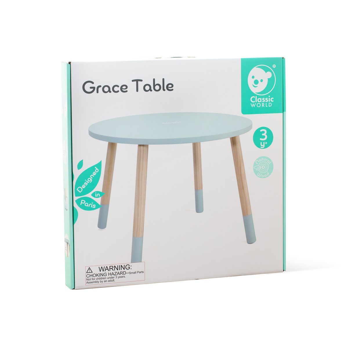 Drveni Plavi sto Classic World - Слика 1