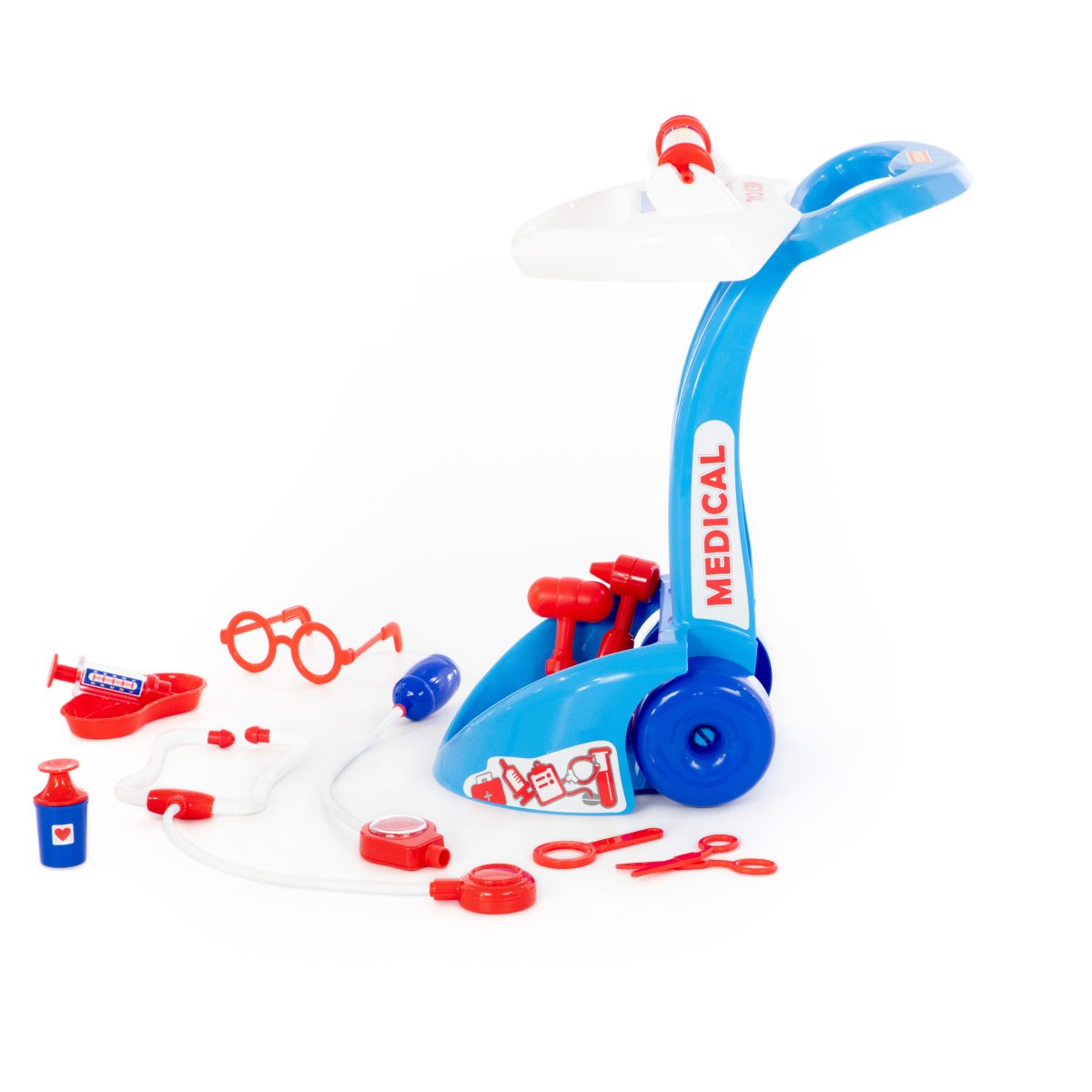 68613_2_1_02 Doktroski set kolica za decu 10 delova Polesie - Слика 5