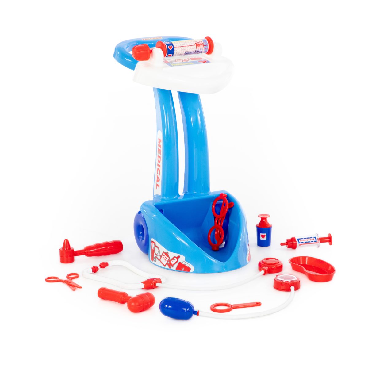 68613_2_1_06 Doktroski set kolica za decu 10 delova Polesie - Слика 3