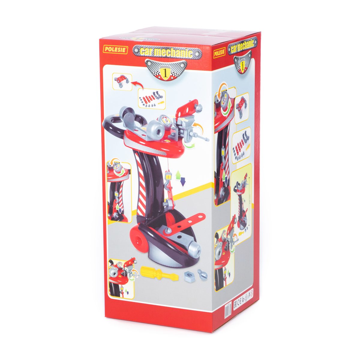 68620_2_01_01 Set kolica za decu sa alatom 19 delova Polesie - Слика 1