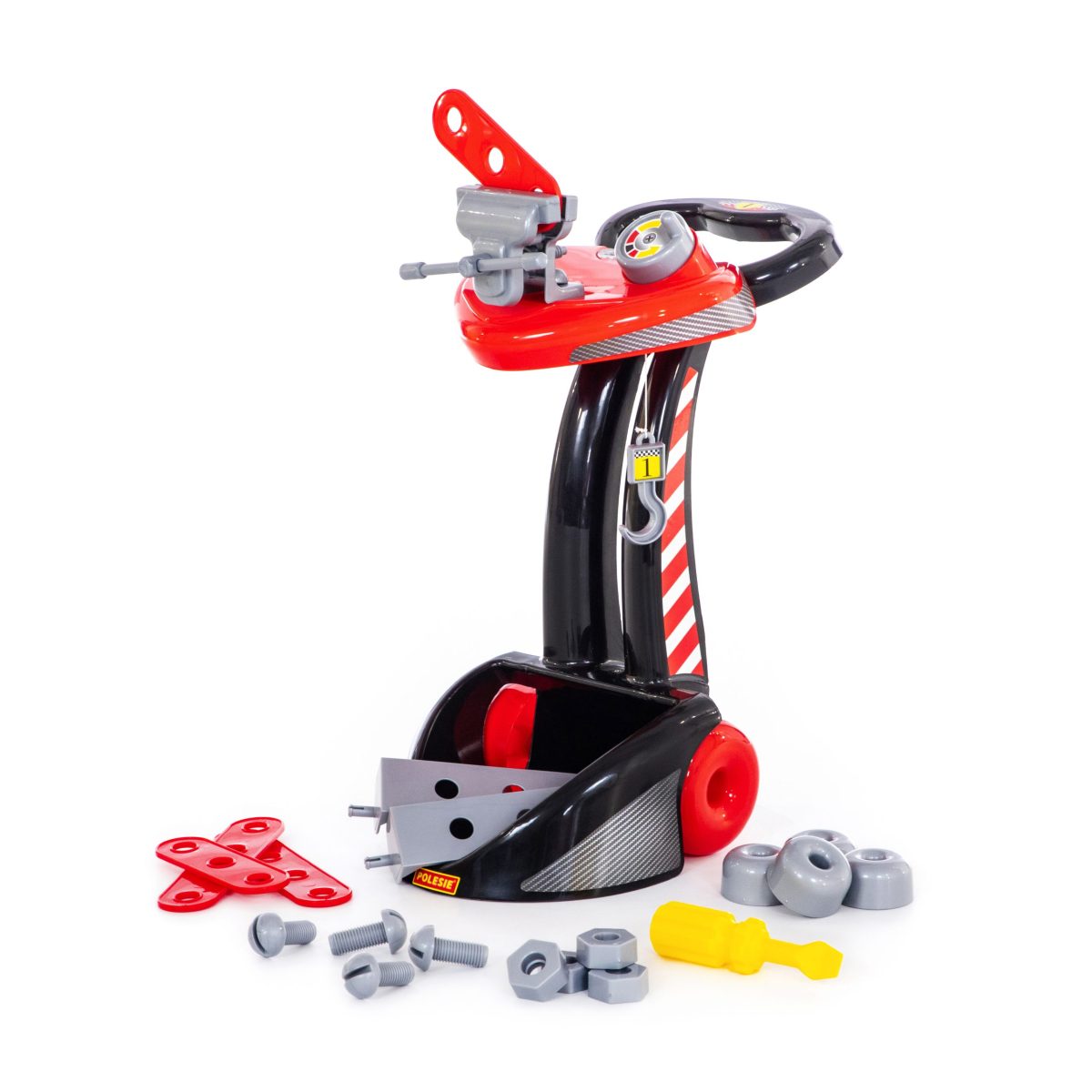 Set kolica za decu sa alatom 19 delova Polesie - Слика 2