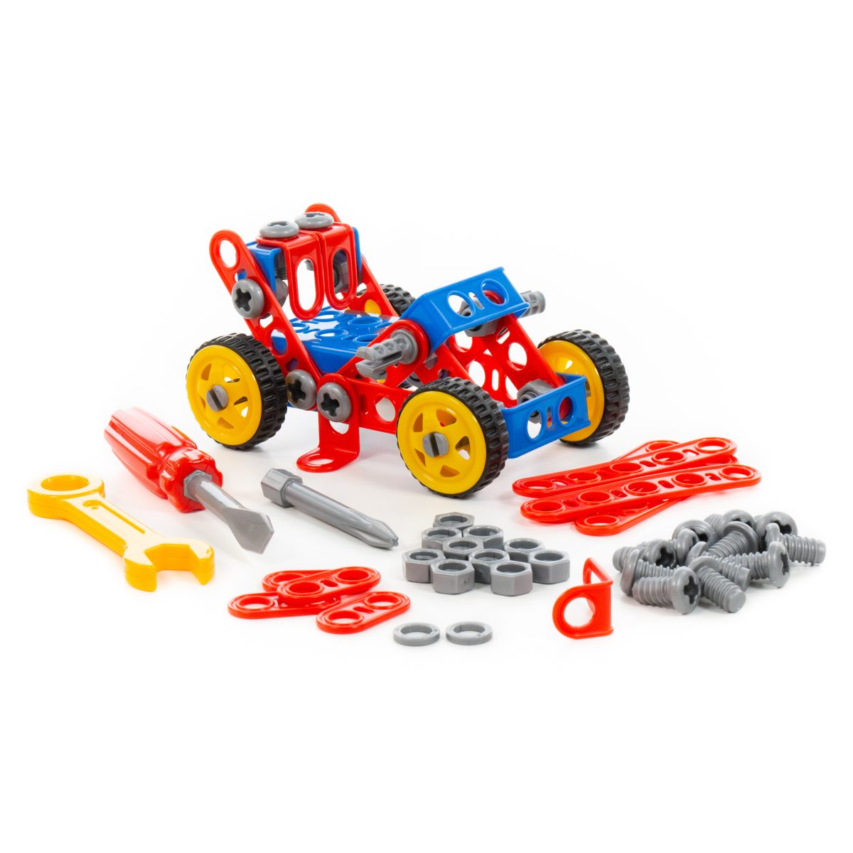 72979_2_1_05 Konstruktorski set Mladi Inženjer 97 delova Polesie - Слика 6