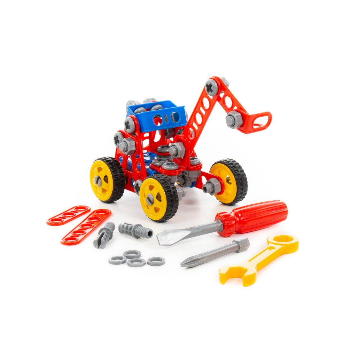 72979_2_1_06 Konstruktorski set Mladi Inženjer 97 delova Polesie - Слика 4