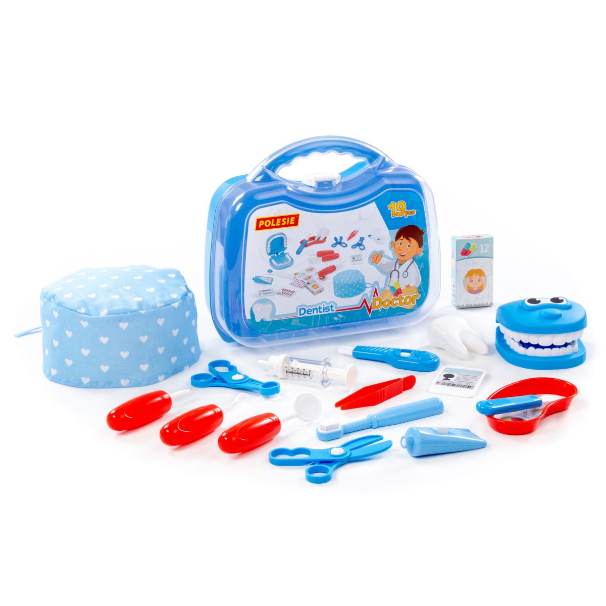 74963_2_1_06 Veliki doktorski set za decu Zubar 19 delova Polesie - Слика 4