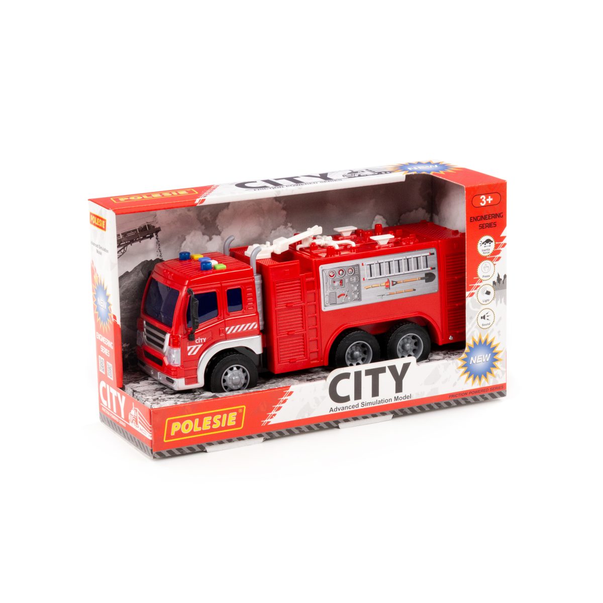 86396_2_01_06 Velika Vatrogasna kola za decu Polesie - Слика 3