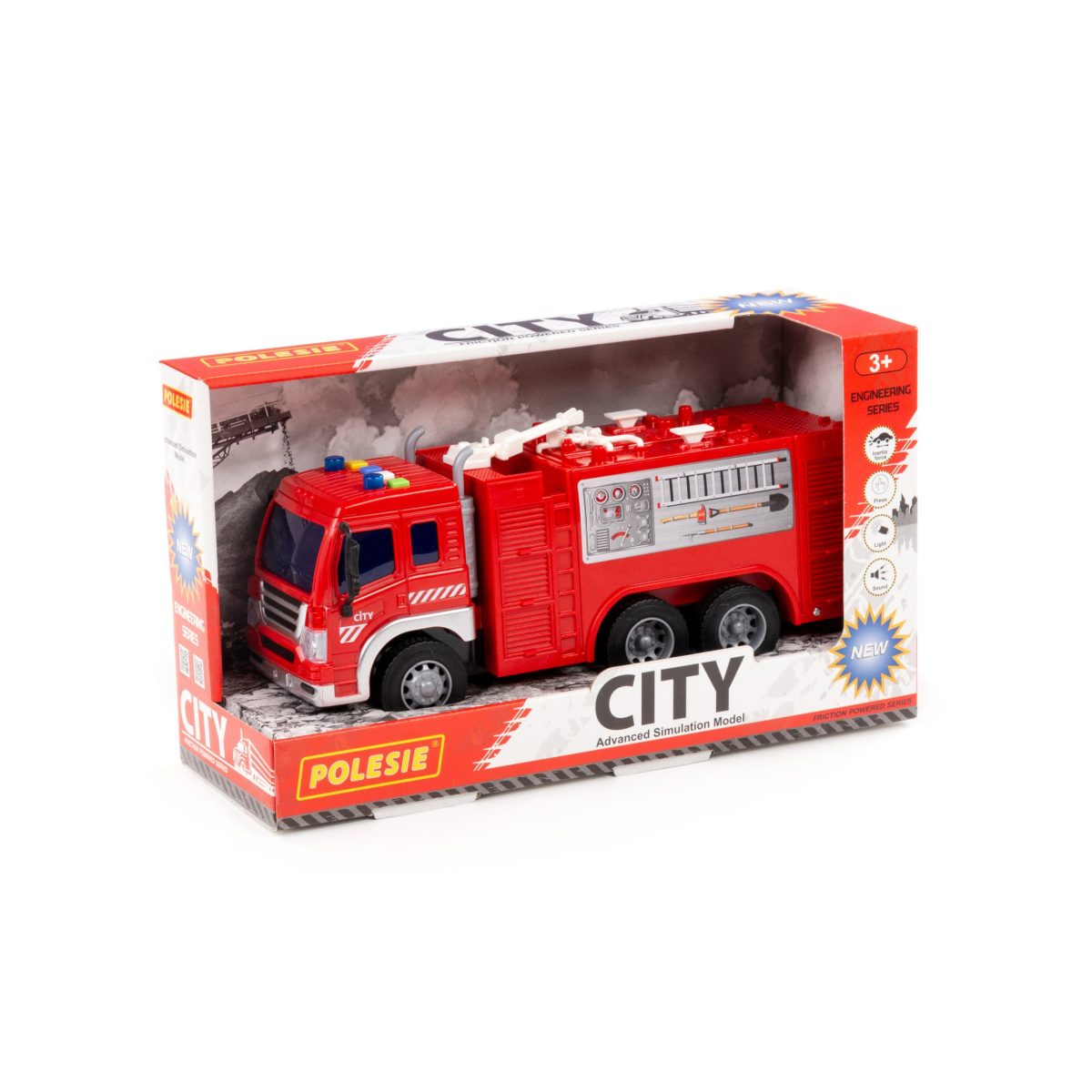 Velika Vatrogasna kola za decu Polesie - Слика 3
