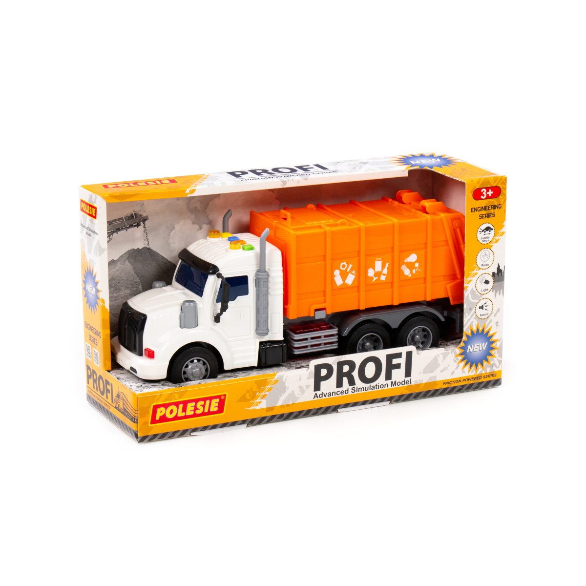 86501_2_01_06 Veliki Kamion za decu za smeće Profi Polesie - Слика 4