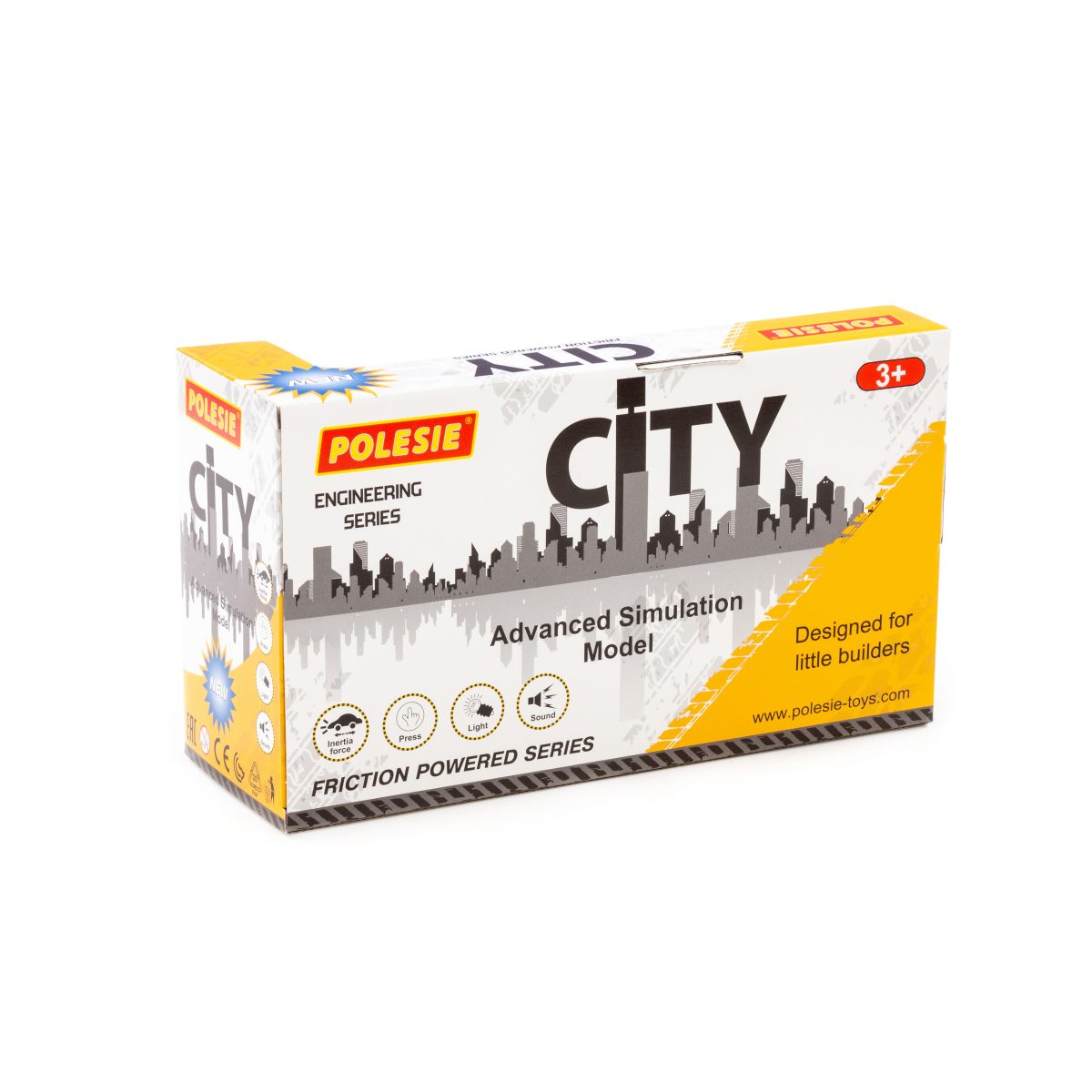 86532_2_01_03 Veliki Kamion za decu sa kranom City Polesie - Слика 4