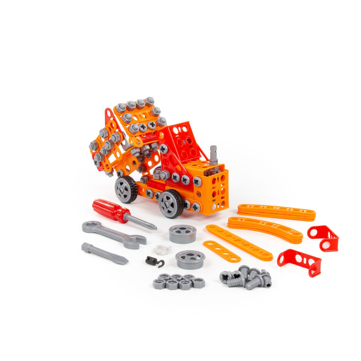 86648_2_1_05 Konstruktorski set Mladi Inženjer 235 delova Polesie - Слика 5