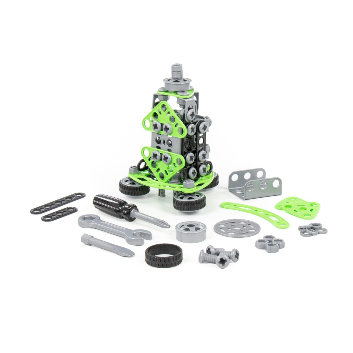 86662_2_1_03 Konstruktorski set Mladi Inženjer 159 delova Polesie - Слика 5