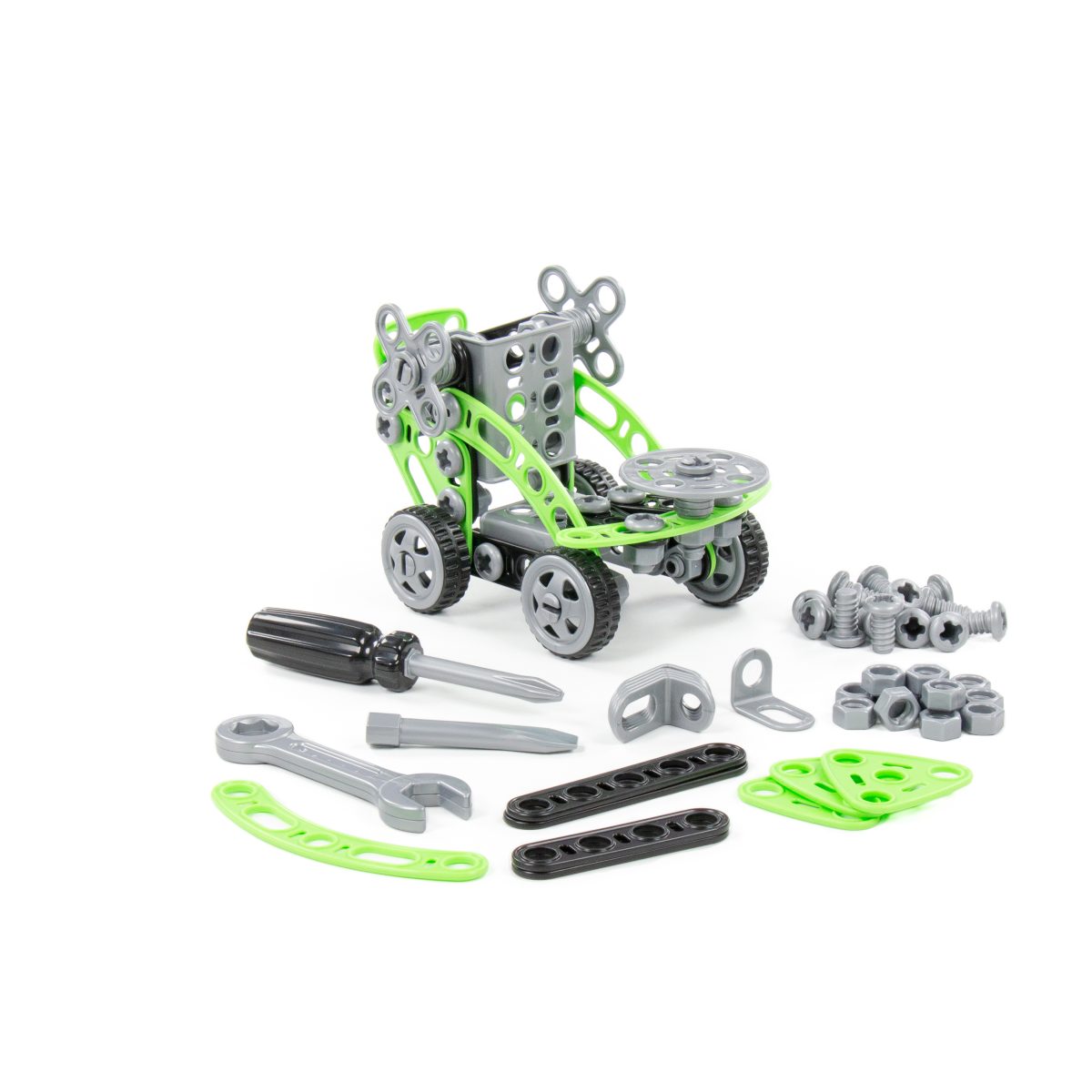 86662_2_1_06 Konstruktorski set Mladi Inženjer 159 delova Polesie - Слика 1