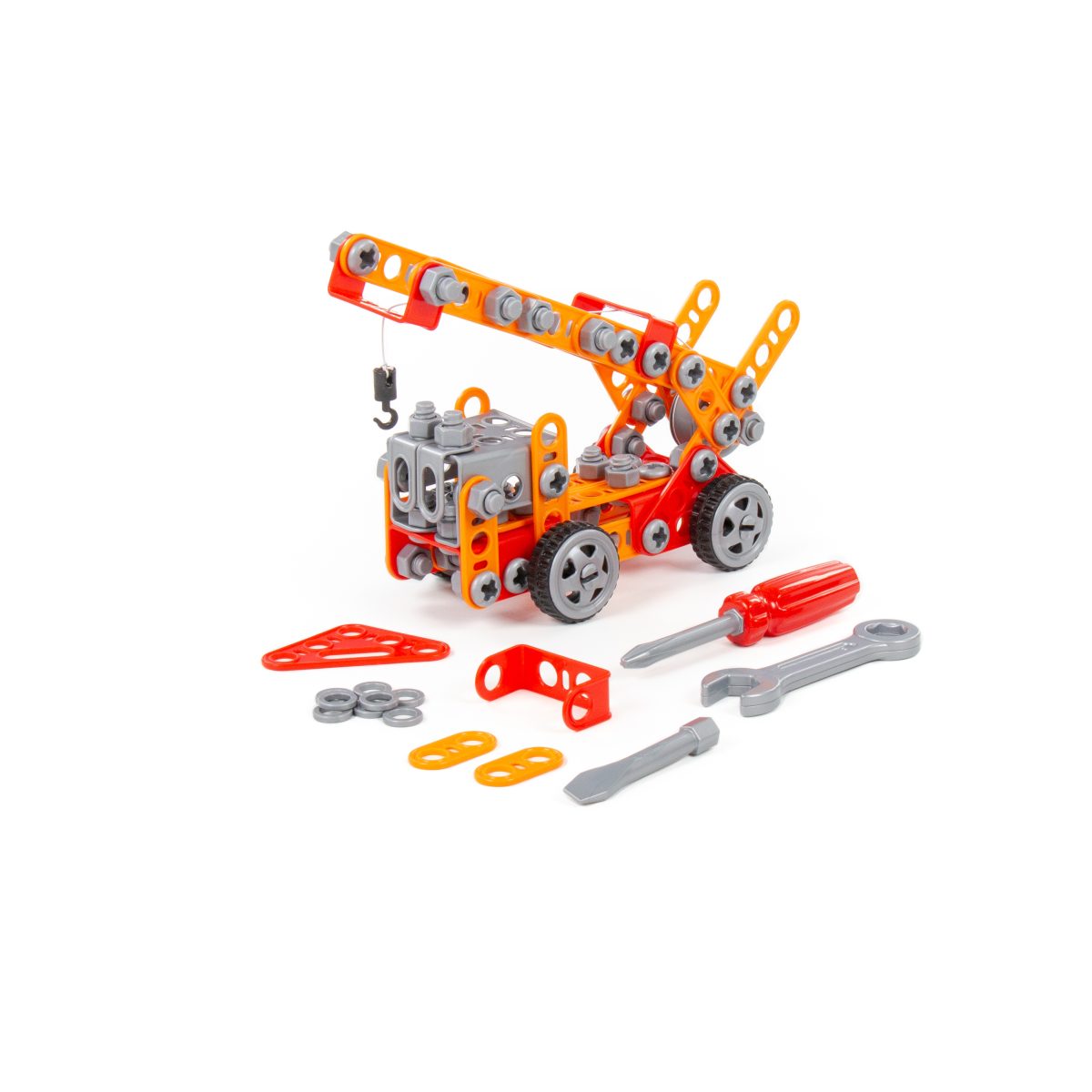 86679_2_1_02 Konstruktorski set Mladi Inženjer 160 delova Polesie - Слика 7