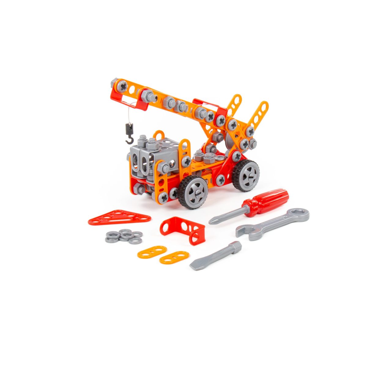 Konstruktorski set Mladi Inženjer 160 delova Polesie - Слика 7