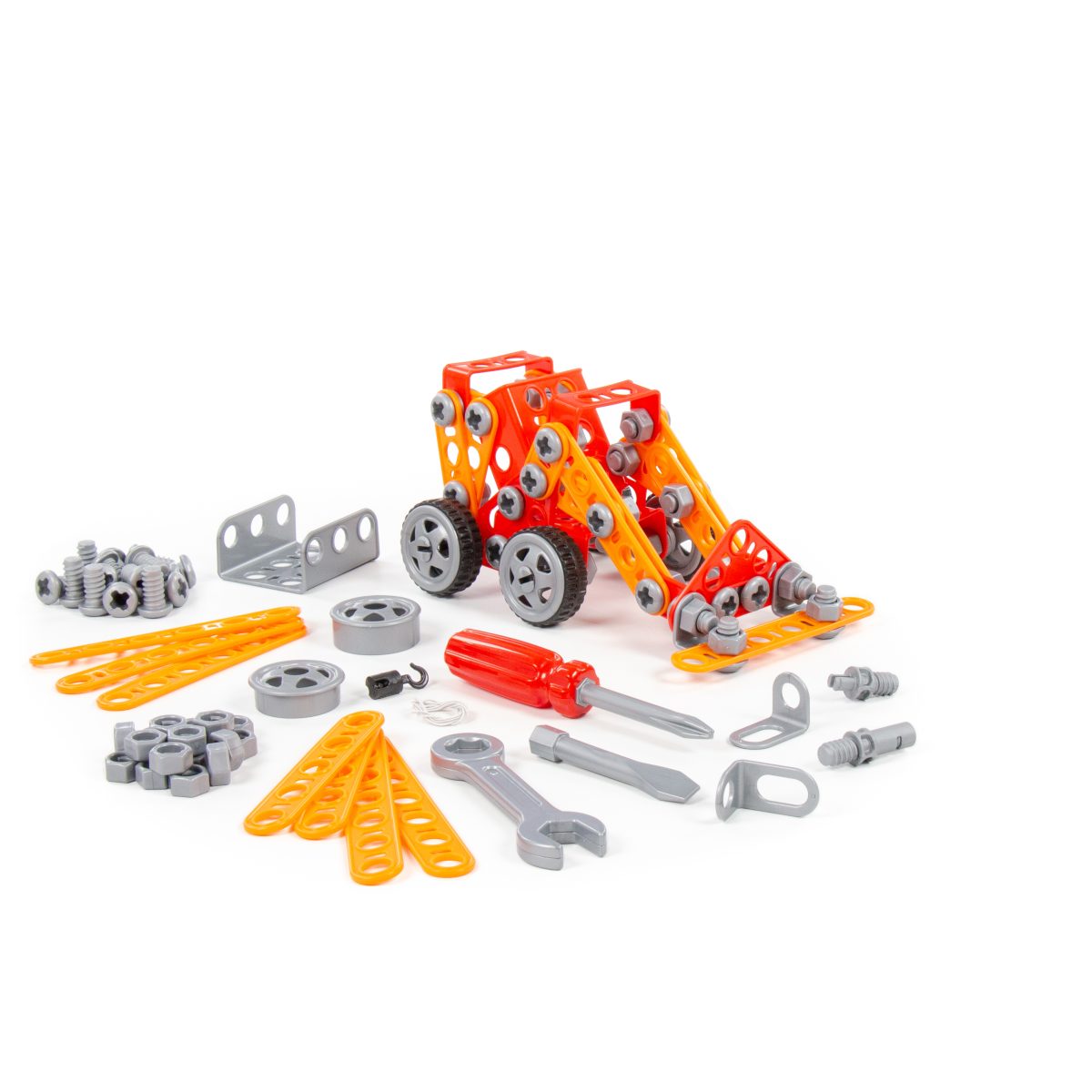 86679_2_1_04 Konstruktorski set Mladi Inženjer 160 delova Polesie - Слика 2