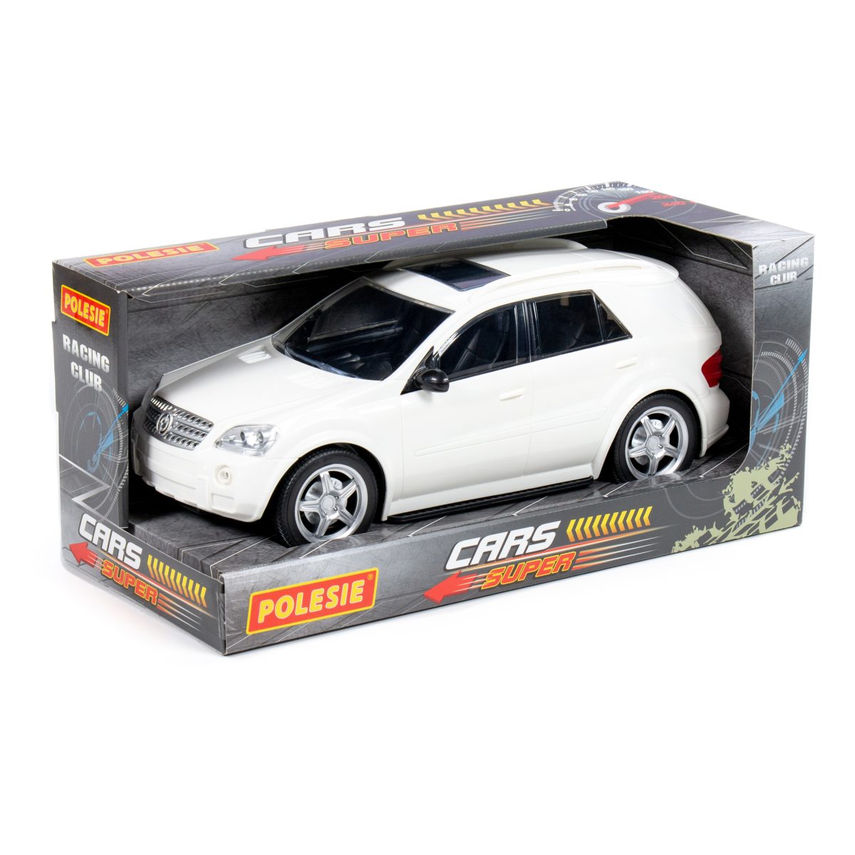 89045_2_01_06 Automobil za decu na inertivni pogon Legend V5 Beli Polesie - Слика 3