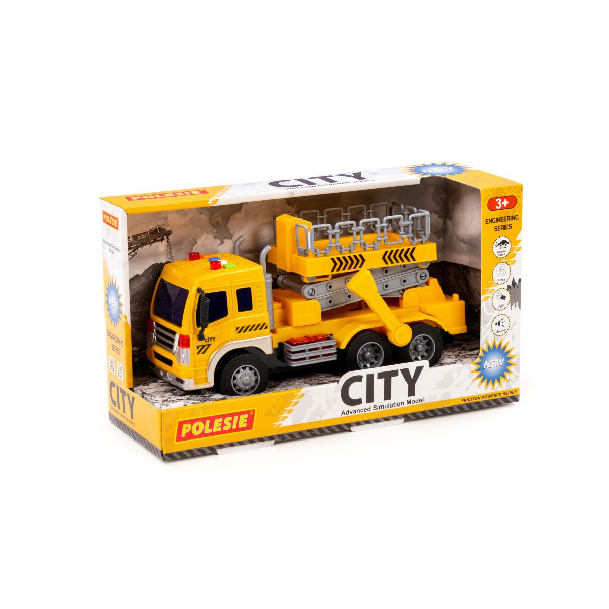 89762_2_01_06 Veliki Kamion za decu sa makaze rampom City Polesie - Слика 3