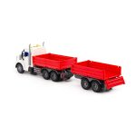 Veliki Kamion za decu sa spuštenom stranom sa prikolicom Profi Polesie