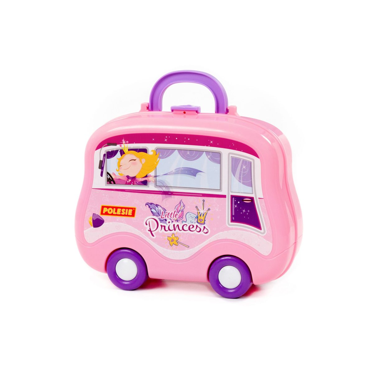 Salon lepote za decu Mala Princeza 23 dela u koferu Polesie - Слика 5