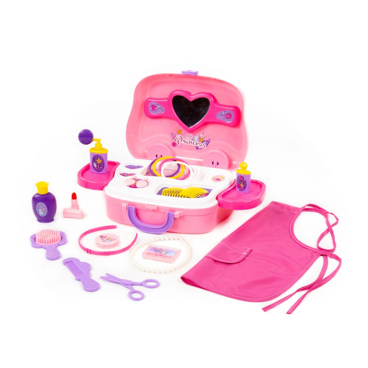 Salon lepote za decu Mala Princeza 23 dela u koferu Polesie - Слика 2