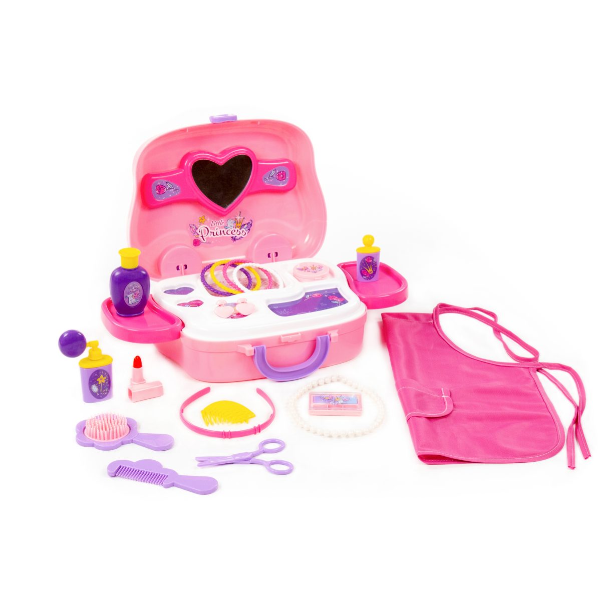 94254_2_1_05 Salon lepote za decu Mala Princeza 23 dela u koferu Polesie - Слика 7