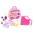 Salon lepote za decu Mala Princeza 23 dela u koferu Polesie - Слика 6