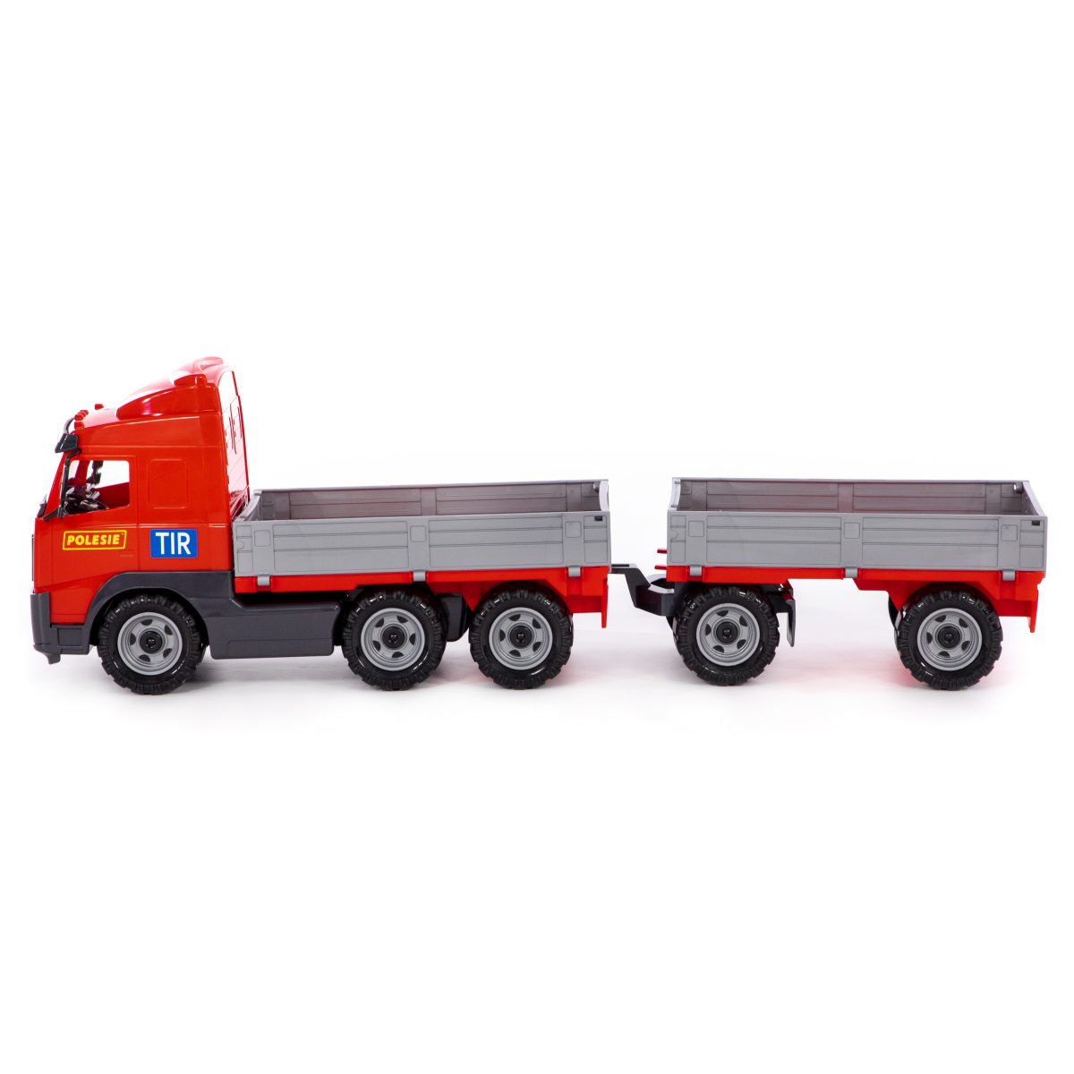 9722_2_1_02 Veliki Kamion za decu PowerTruck sa spuštenim stranom sa prikolicom Polesie - Слика 5