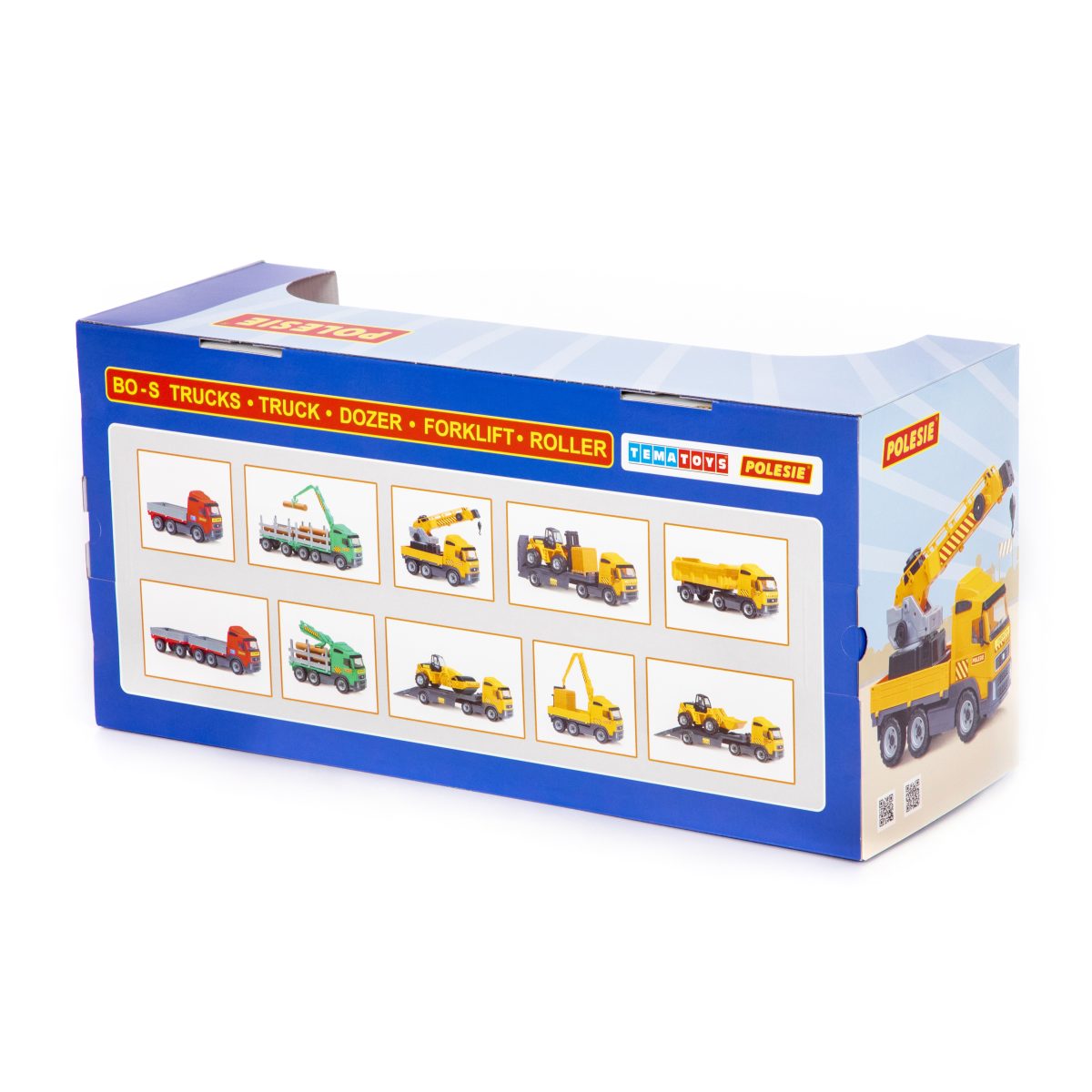 9746_2_01_04 Veliki Kamion za decu PowerTruck sa spuštenim stranom Polesie - Слика 1