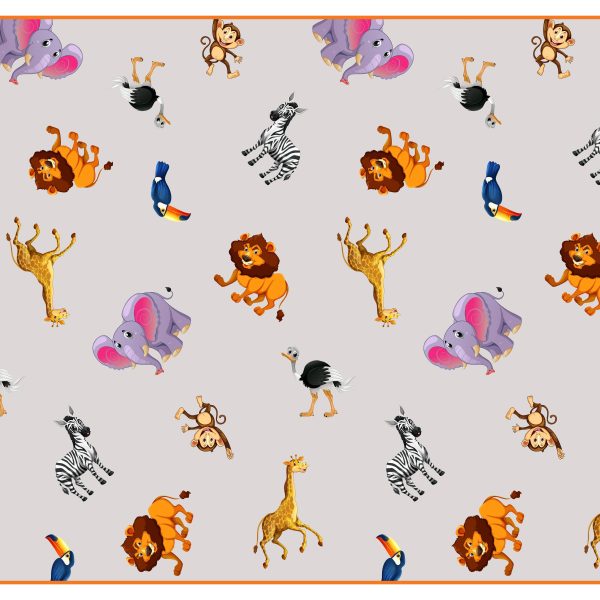 Podloga za igru Bebi Safari 200 x 120cm x 5mm Rollmatz