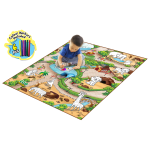 Podloga za igru Zoološki vrt + 6 flomastera 90 x 120cm Rollmatz - Слика 3