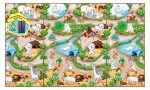 Podloga za igru Zoološki vrt + 6 flomastera 200 x 120cm Rollmatz - Слика 2