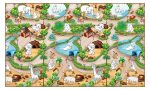 Podloga za igru Zoološki vrt + 6 flomastera 200 x 120cm Rollmatz
