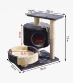 CESKO ZA MACKE PINI DARK GRAY - Слика 4