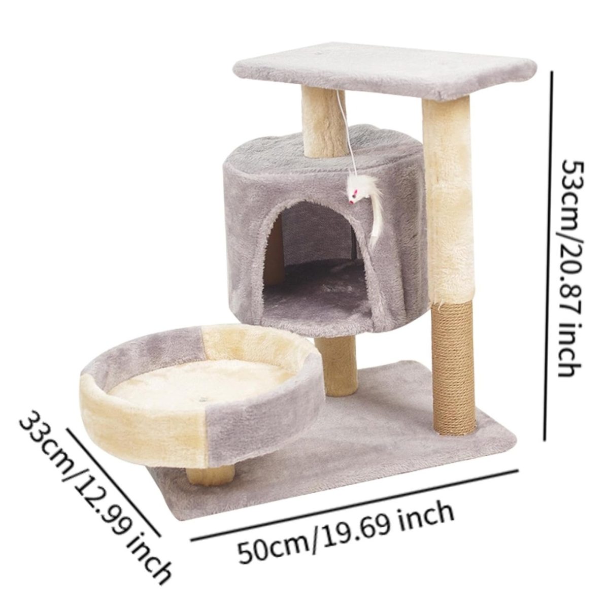 CESKO ZA MACKE PINI LIGHT GRAY - Слика 5