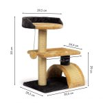 Češko za mačke sa visećom igračkom brown - Слика 7